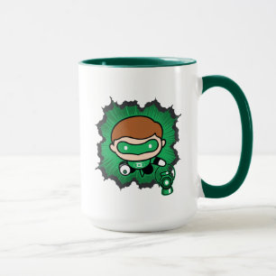 Tasse Lanterne verte de Chibi qui traverse l'espace