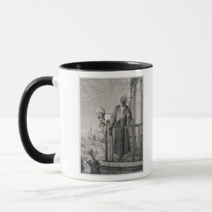 Tasse L'appel du muezzin à la prière, 19ème siècle