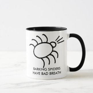 Tasse l'araignée d'écorcement, ARAIGNÉES d'ÉCORCEMENT