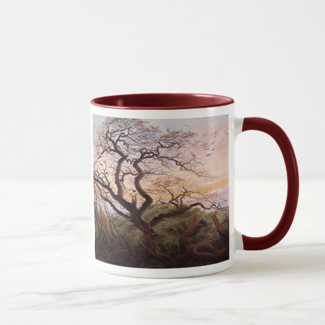 Tasse L'arbre des corneilles, 1822 (Droite)