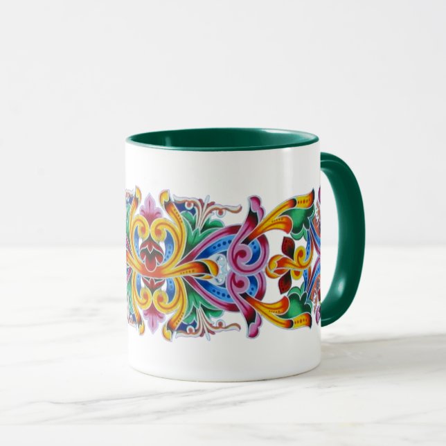 Tasse L'art costaricain (Devant droit)