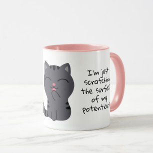 Tasse L'art de l'illustration de l'effraction