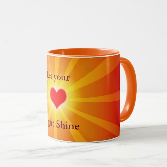 Tasse "Lass dein Lichtschacht" (VorderseiteRechts)