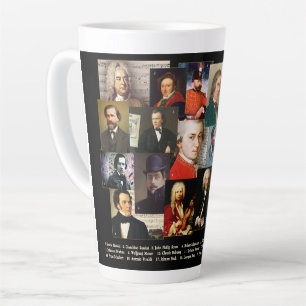 Tasse Latte 21 Maîtres De Musique
