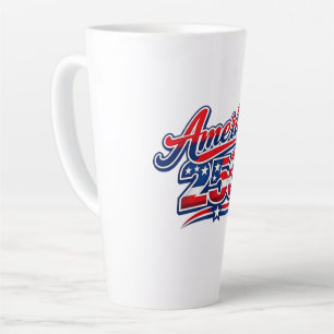 Tasse Latte 250 Ans de Liberté – États-Unis 1776–2026 Patrioti