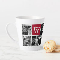 4 Galerie de photos Monogramme rouge