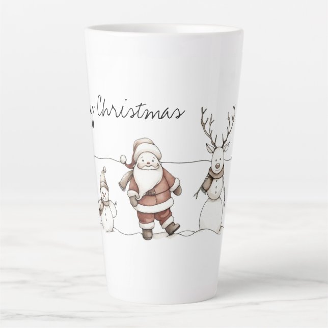 Tasse Latte A Line of Holiday Cheer (Devant)
