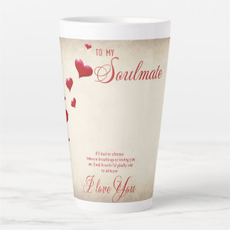 Tasse Latte À mon Âme sœur