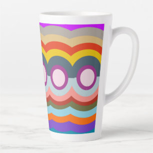 Tasse Latte Abstrait à nouveau