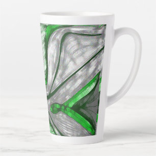 Tasse Latte Acier vert