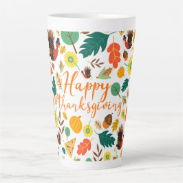 Tasse Latte Action de grâces