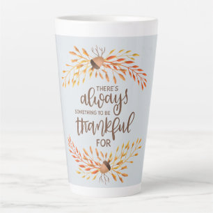 Tasse Latte Action de grâces