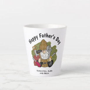 Tasse Latte Adorable Handyman & Carpenter Garden Gnome