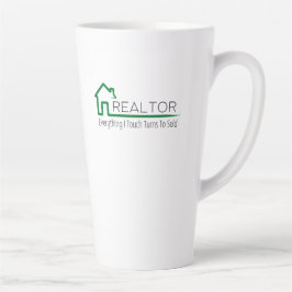 Tasse Latte Agent immobilier