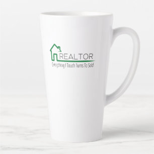 Tasse Latte Agent immobilier 