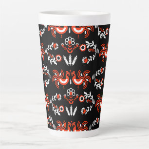 Tasse Latte Agritourisme Coq Campagne Décor Maison