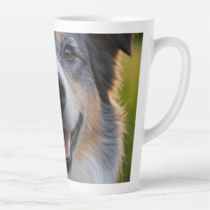 Tasse Latte Ajouter une Personnaliser photo pour animaux domes