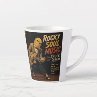 Tasse Latte Album de Chuck Canary : une parodie