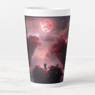 Tasse Latte Amants liés