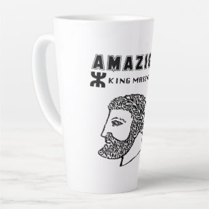 Tasse Latte amazigh king Massinissa Kabyle algerie Maroc