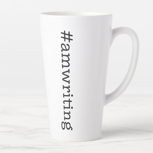 Tasse Latte #amécriture (Droite)