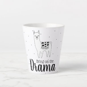 Tasse Latte Amène tendance sur le Drama Llama