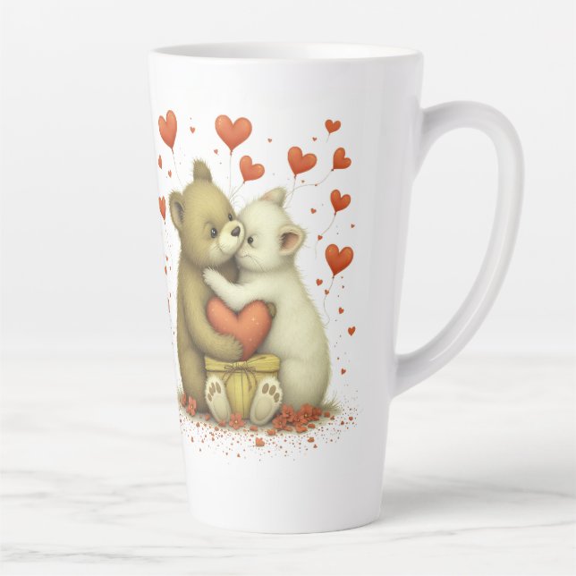 Tasse Latte amour 7777 (Droite)