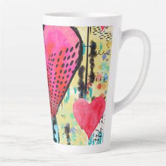 Tasse Latte Amour du coeur