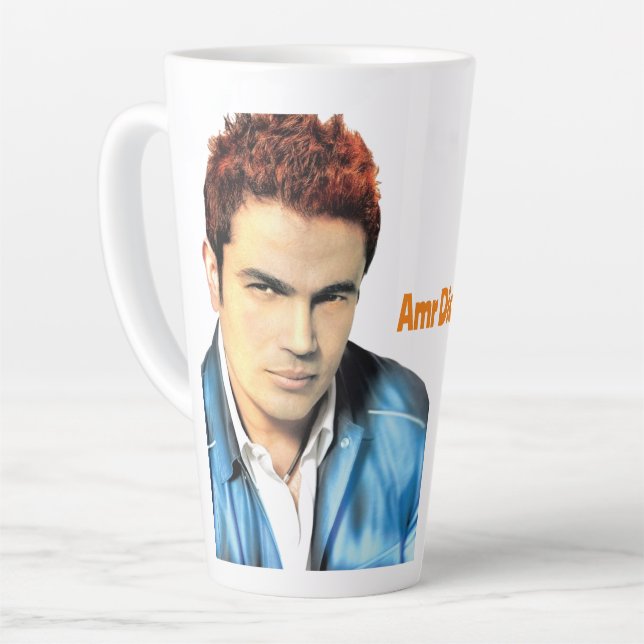 Tasse Latte Amr Diab (Angle gauche)