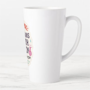 Tasse Latte Amusante conception magique d'Elixir