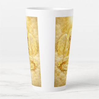 Tasse Latte AngelicFaith CœurDOr