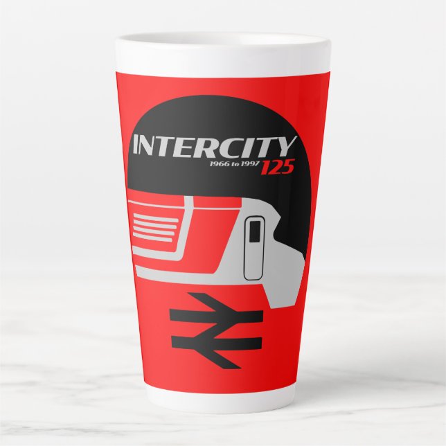 Tasse Latte Anglais Train Intercity Classic (Devant)
