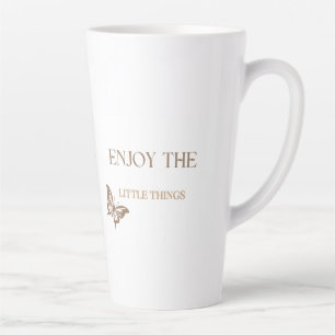 Tasse Latte Appréciez les Petites Choses, Cadeau de Bien-être