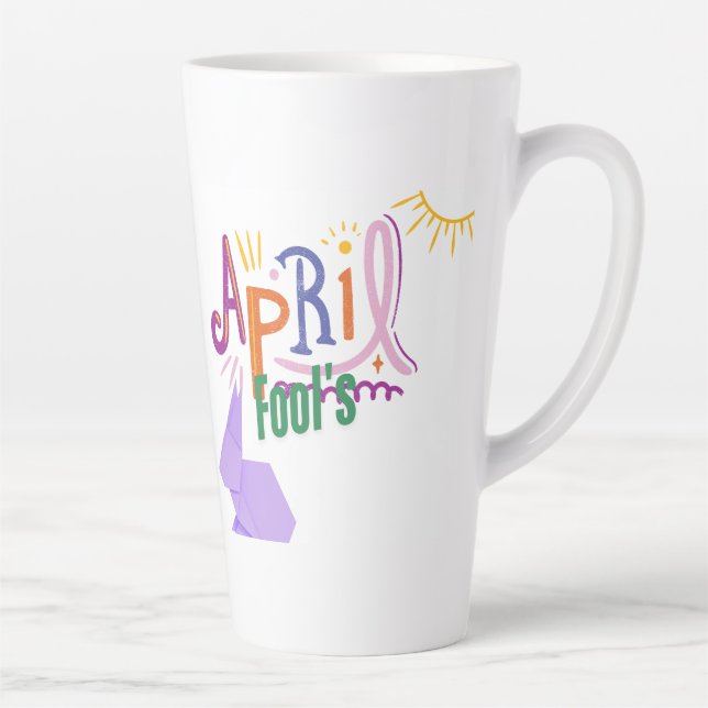 Tasse Latte April Fool's (Droite)