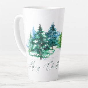 Tasse Latte Aquarelles