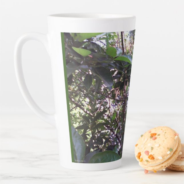 Tasse Latte Arbre Avocado (En situation)