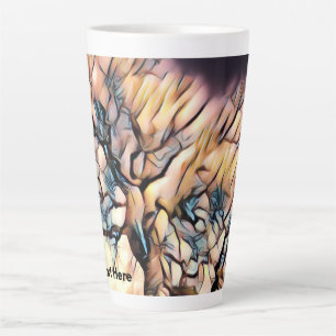 Tasse Latte Arbre de la tempête