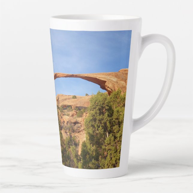 Tasse Latte Arc paysager au Parc national des Arches (Droite)