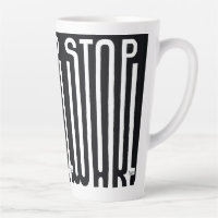 Arrêter la guerre Motif noir et blanc