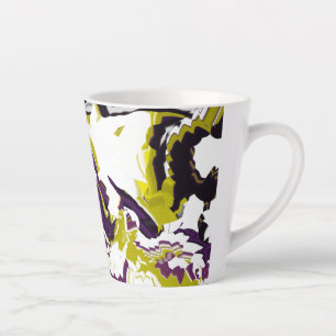 Tasse Latte Art de la nouvelle année oui