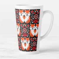 Art populaire de renard scandinave