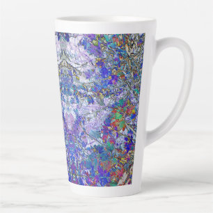 Tasse Latte Automne Feuille lumineux facteur d'hydratation The