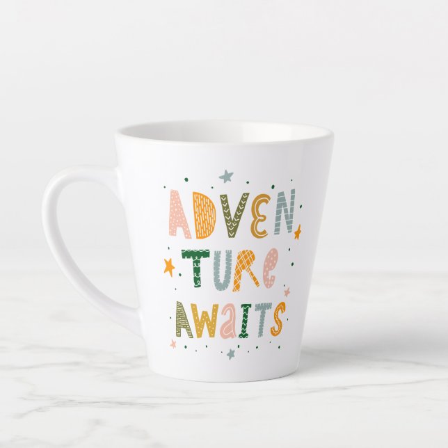 Tasse Latte Aventure Attend (Gauche)