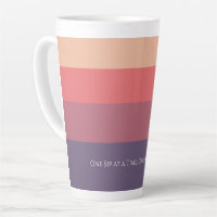 Bandes de couleur automne-Motivationnelle-Mug