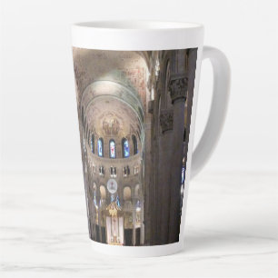 Tasse Latte Basilique Sainte Anne de Beaupre, Québec, Canada