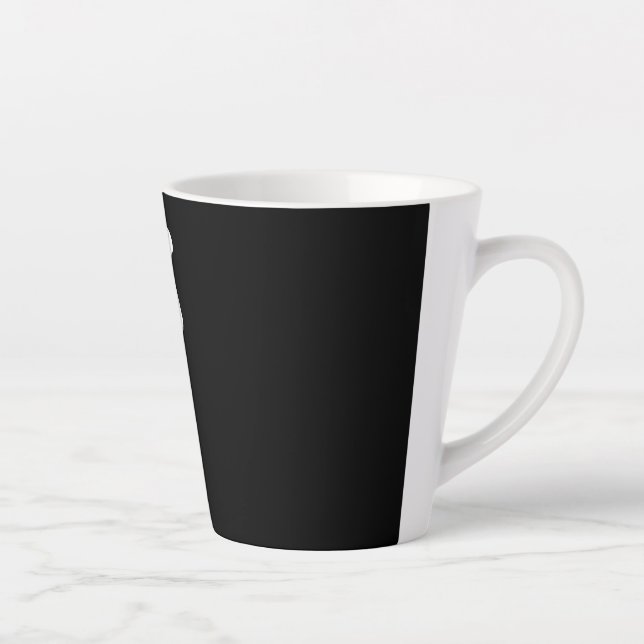 Tasse Latte Basse Guitare Joueur Baider (Droite)