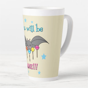 Tasse Latte Bat Craving Lollipops