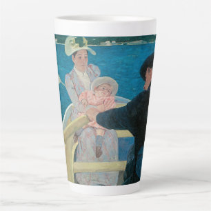 Tasse Latte Bateau de Mary Cassatt, Art Vintage