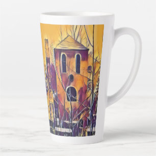 TASSE LATTE BÂTIMENT D'ANGLETERRE VICTORIENNE