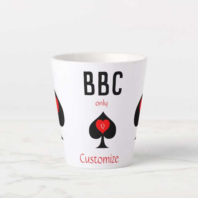 Tasse Latte BBC Seule pique lame signe Thunder_Cove (Devant)